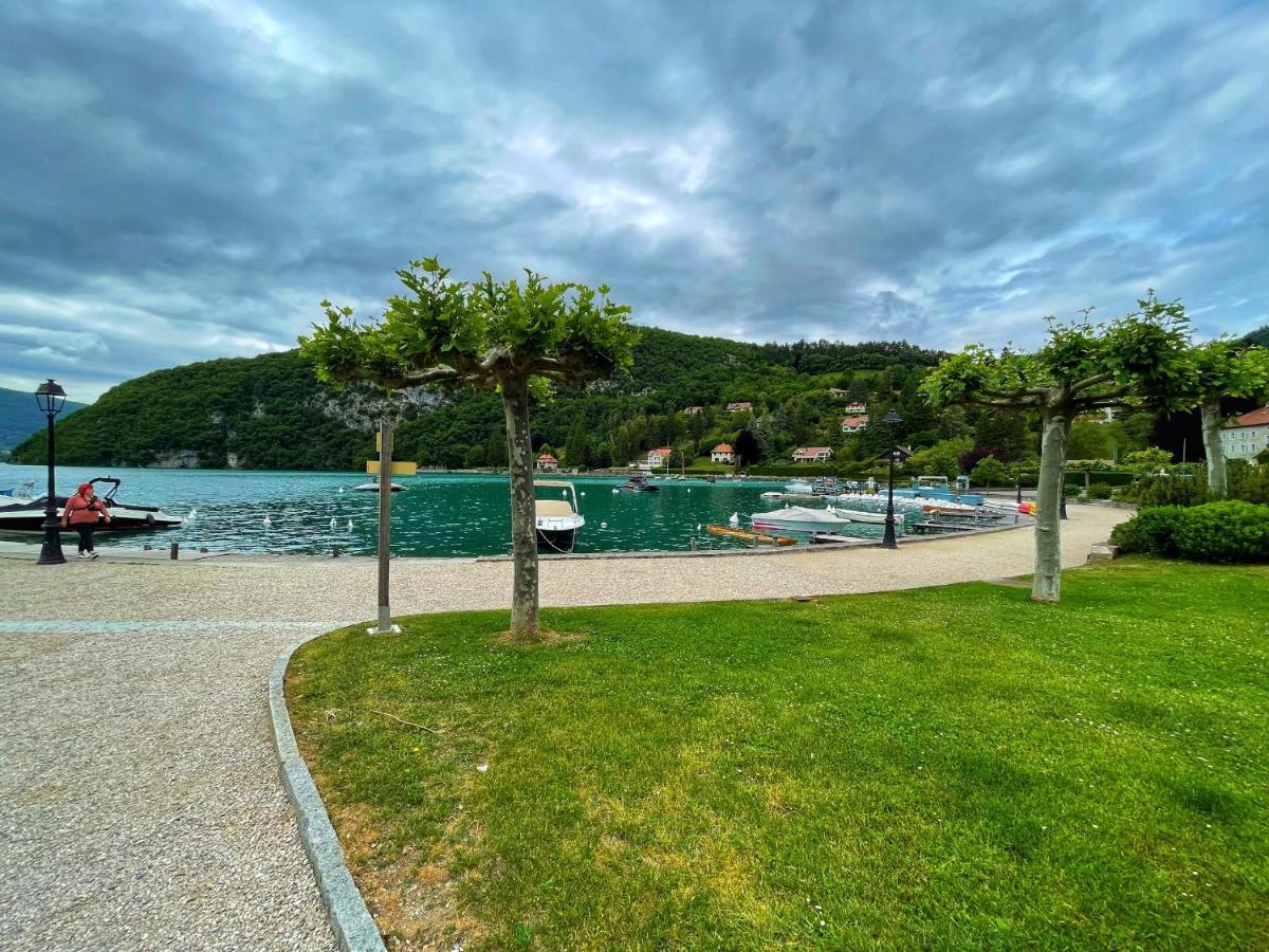 Reflet Bleu Du Lac D'Annecy 3 Etoiles - Face Au Lac, Parking Gratuit, Paddle Board Doussard Εξωτερικό φωτογραφία