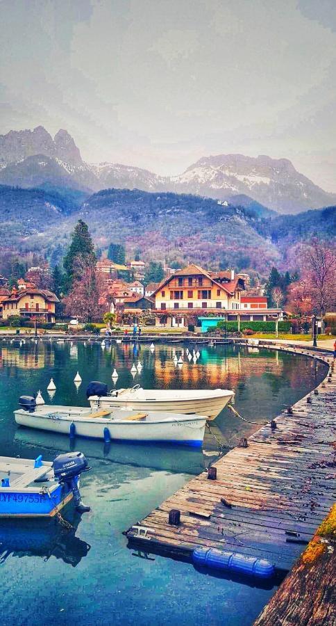Reflet Bleu Du Lac D'Annecy 3 Etoiles - Face Au Lac, Parking Gratuit, Paddle Board Doussard Εξωτερικό φωτογραφία