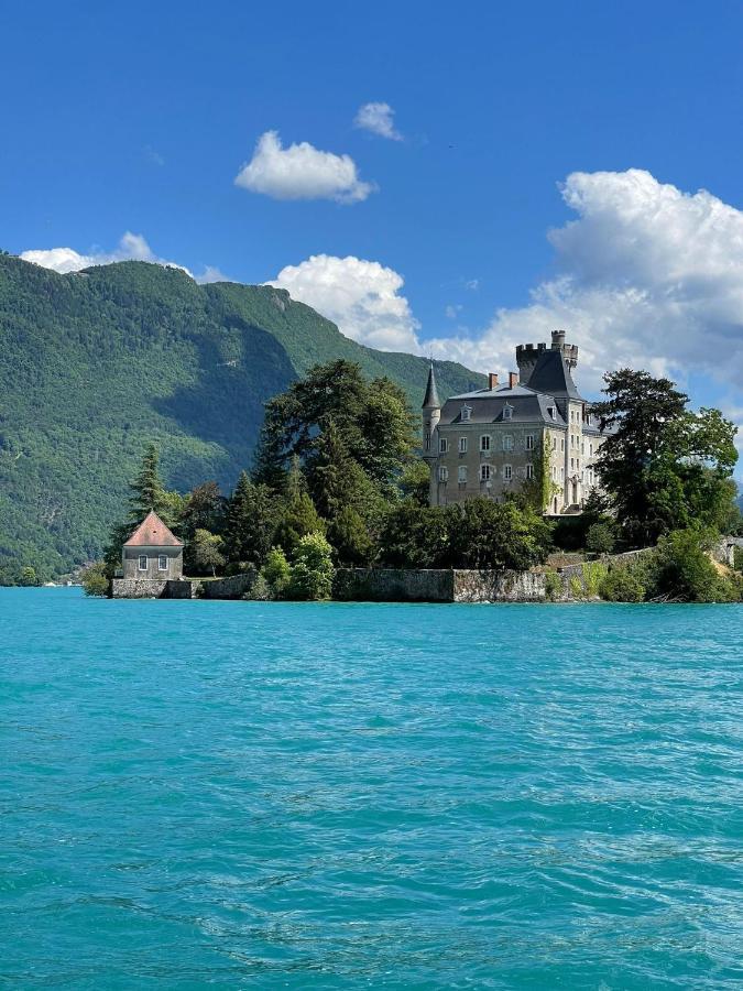 Reflet Bleu Du Lac D'Annecy 3 Etoiles - Face Au Lac, Parking Gratuit, Paddle Board Doussard Εξωτερικό φωτογραφία